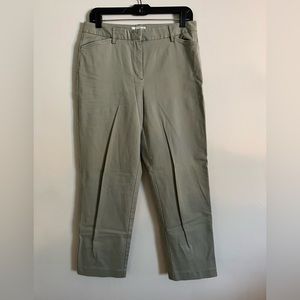 Light olive cotton pants from Talbots, sz.10
